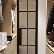 Arch Steel Frame Glass Hinge Doors - Galvanised FPS50 gallery detail image