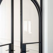 Arch Steel Frame Glass Hinge Doors - Galvanised FPS50 gallery detail image