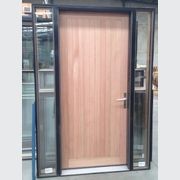 Custom V-Panel Solid Victorian Ash Entry Doors gallery detail image