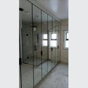Grey Mirror Glass Soft-stop Hinged Door gallery detail image