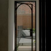 Arch Steel Frame Glass Hinge Doors - Galvanised FPS50 gallery detail image