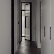 Steel Frame Glass Hinge Doors - Galvanised FPS50 gallery detail image