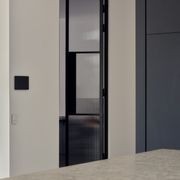 Steel Frame Glass Hinge Doors - Galvanised FPS50 gallery detail image