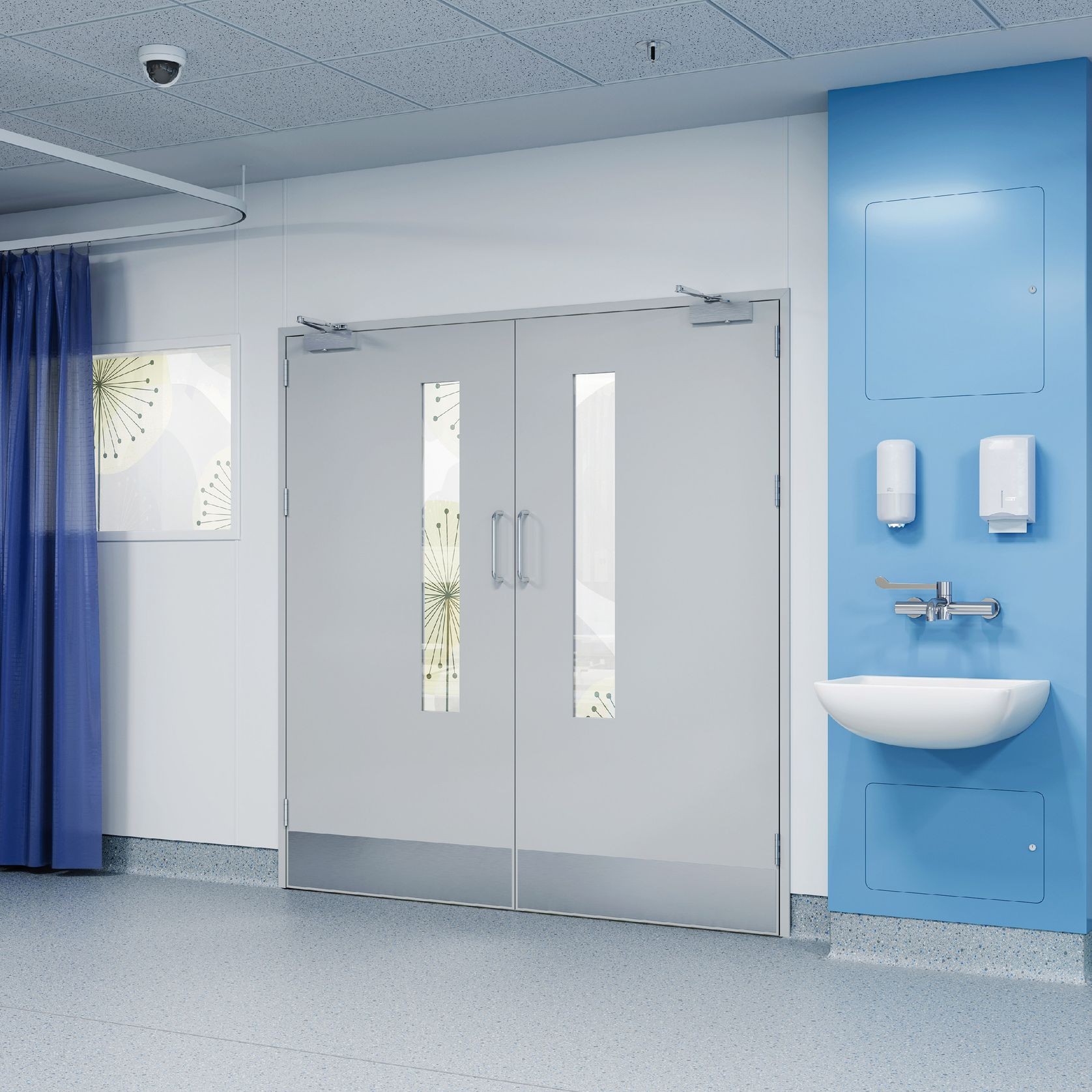 Altro Whiterock Hygienic Doorsets™ gallery detail image