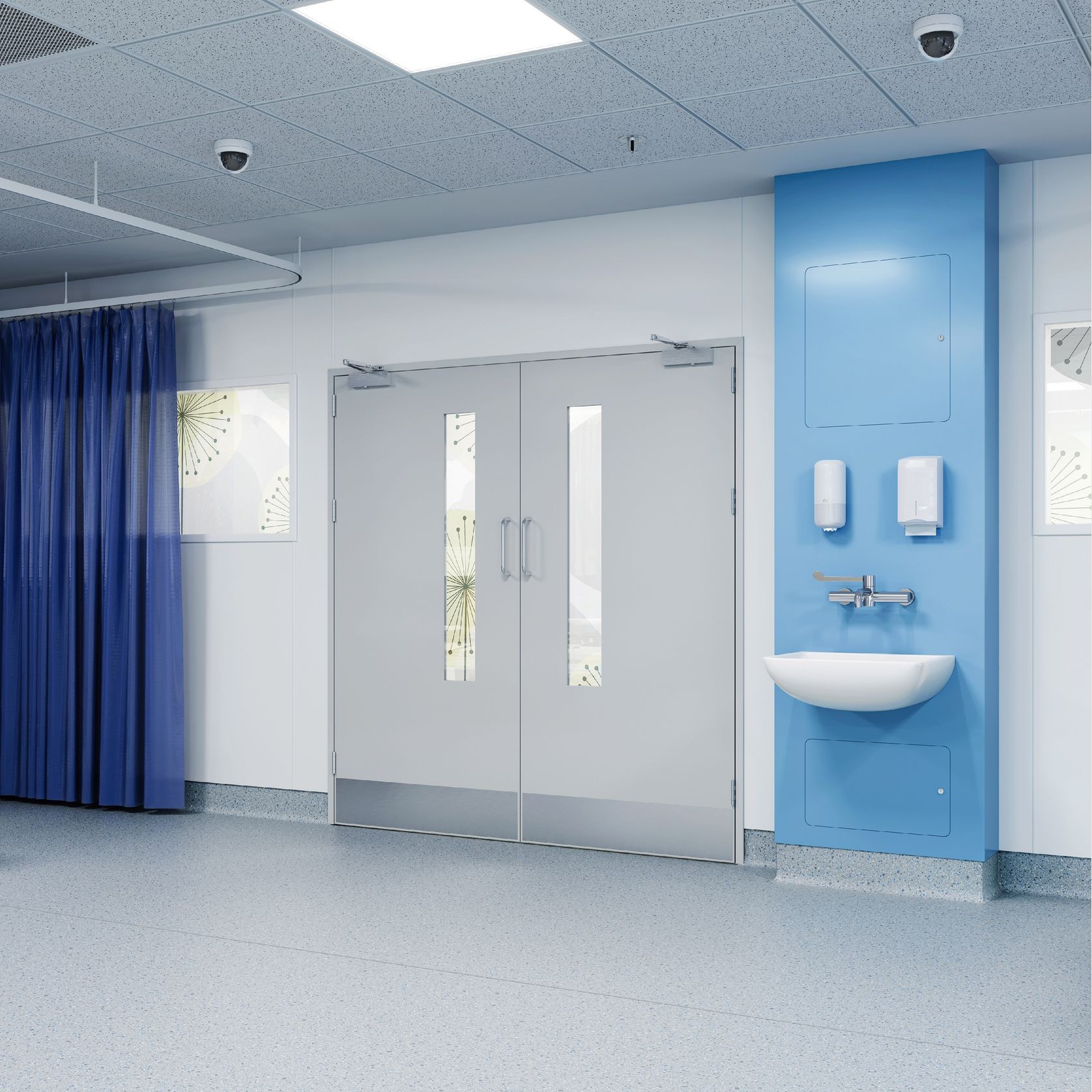 Altro Whiterock Hygienic Doorsets™ gallery detail image