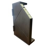 Iron Batten Hinge Entry Doors - Galvanised gallery detail image