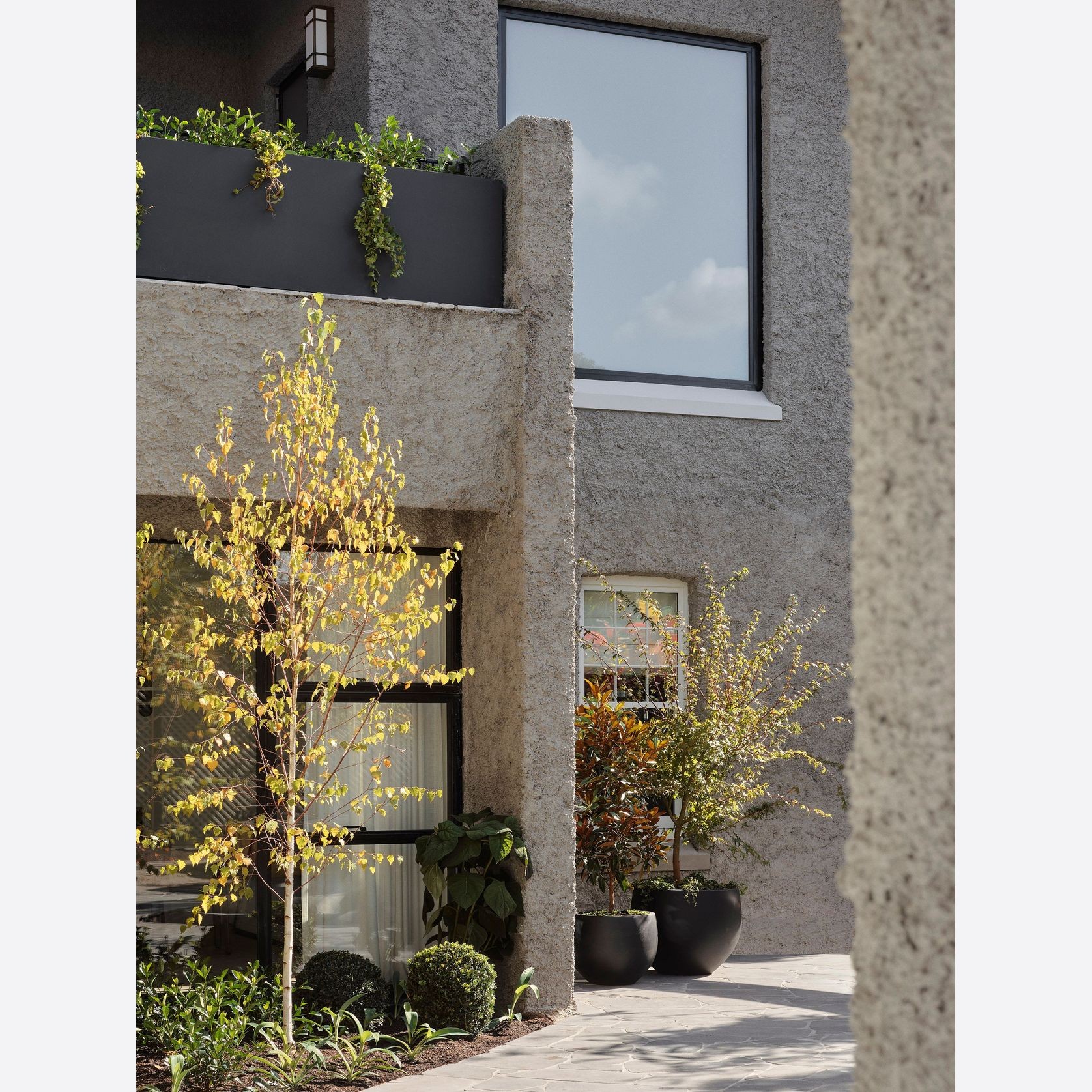 Steel Frame Glass Hinge Doors - Galvanised W40 gallery detail image