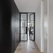 Steel Frame Glass Hinge Doors  - Galvanised FPS50 gallery detail image