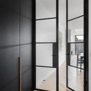 Steel Frame Glass Hinge Doors  - Galvanised FPS50 gallery detail image