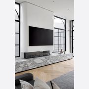 Arch Steel Frame Glass Hinge Doors - Galvanised FPS50 gallery detail image