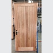 Custom V-Panel Solid Victorian Ash Entry Doors gallery detail image