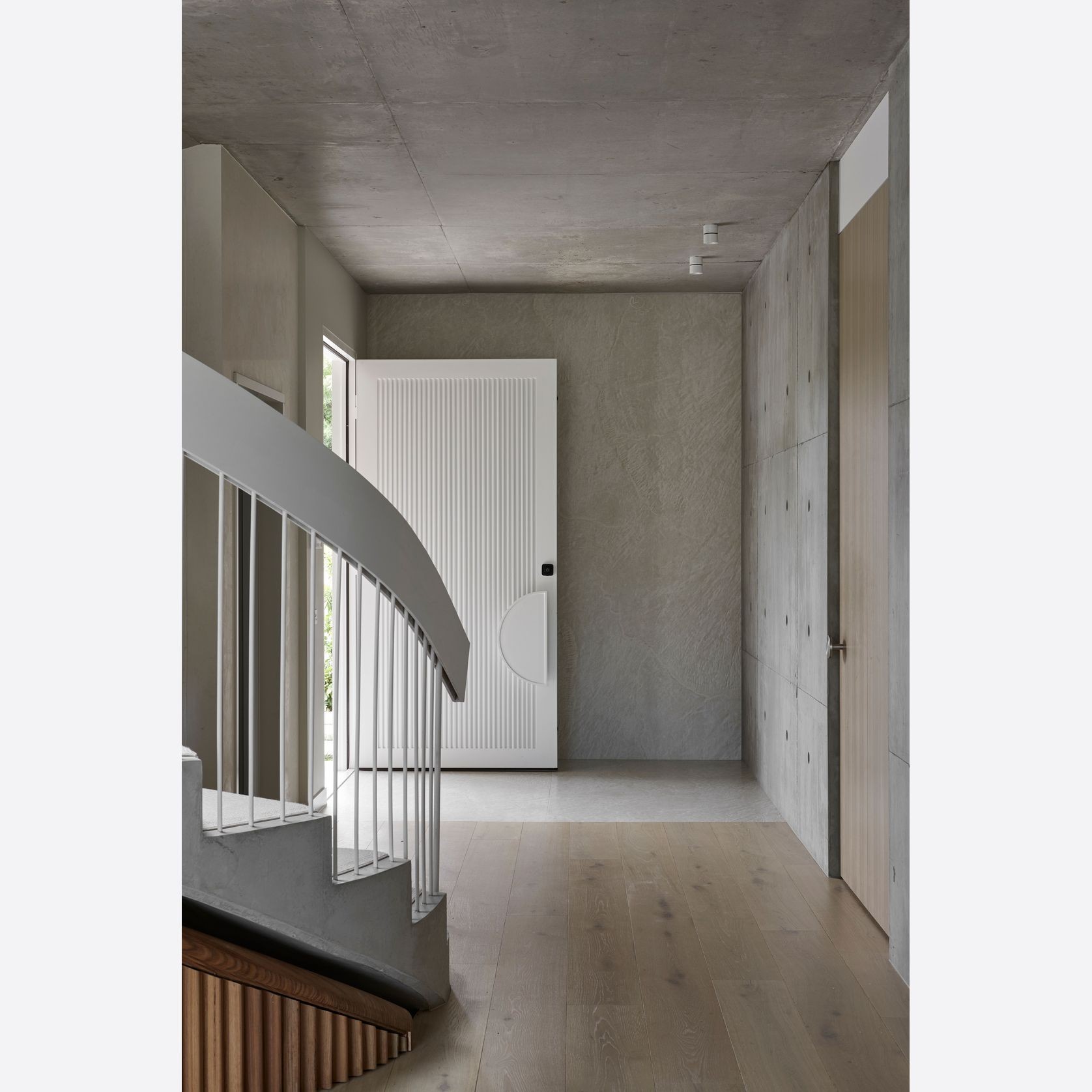 Iron Batten Hinge Entry Doors - Galvanised FWA50 gallery detail image