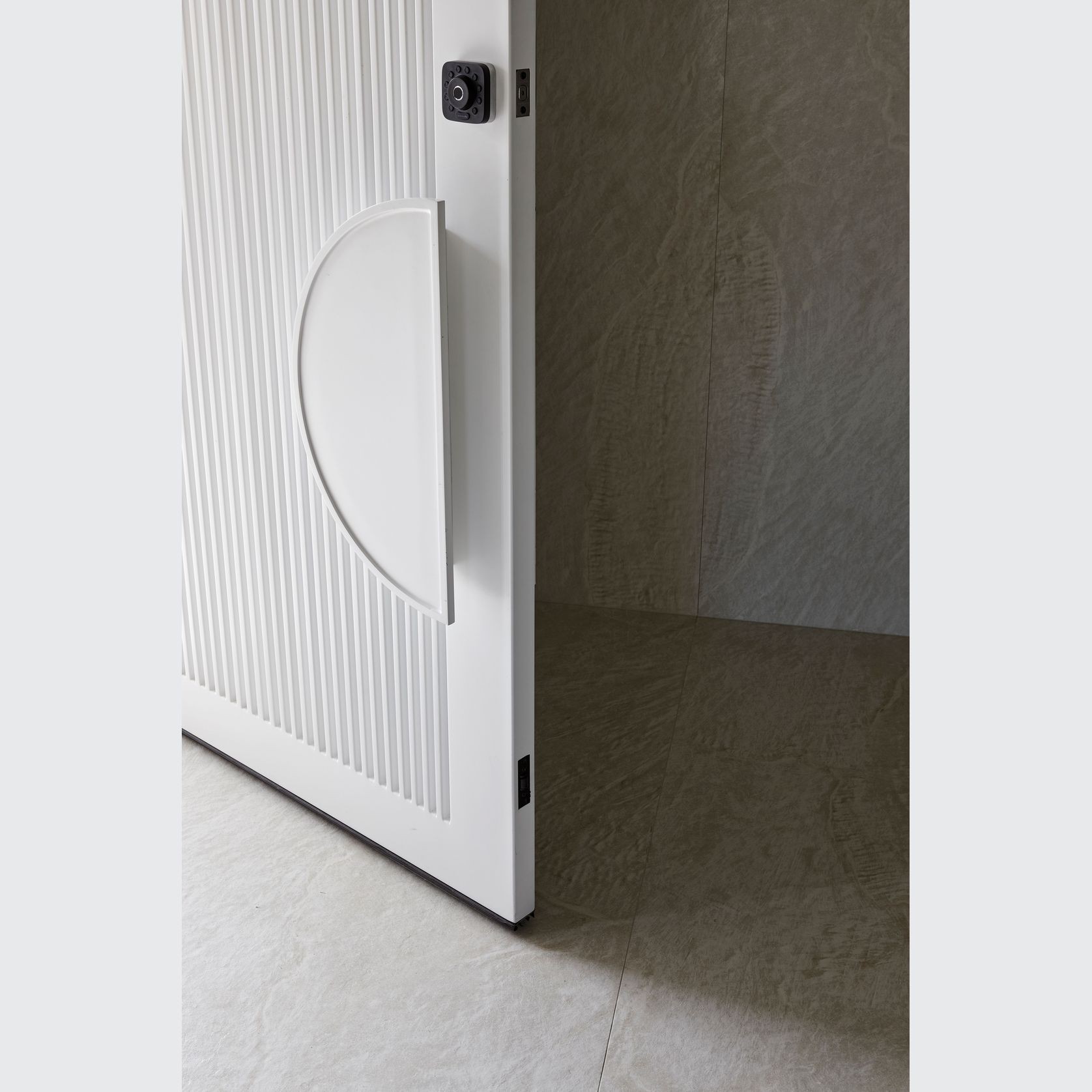 Iron Batten Hinge Entry Doors - Galvanised FWA50 gallery detail image