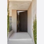 Iron Batten Hinge Entry Doors - Galvanised FWA50 gallery detail image
