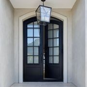 Wrought Iron Hinge Entry Doors - Galvanised FWA50 gallery detail image