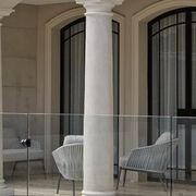 Arch Steel Frame Glass Hinge Doors - Galvanised FPS50 gallery detail image