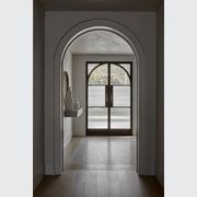 Arch Steel Frame Glass Hinge Doors - Galvanised FPS50 gallery detail image