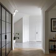 Steel Frame Glass Hinge Doors - Galvanised FPS50 gallery detail image