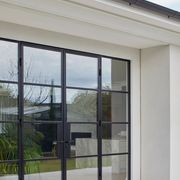 Steel Frame Glass Hinge Doors - Galvanised FPS50 gallery detail image