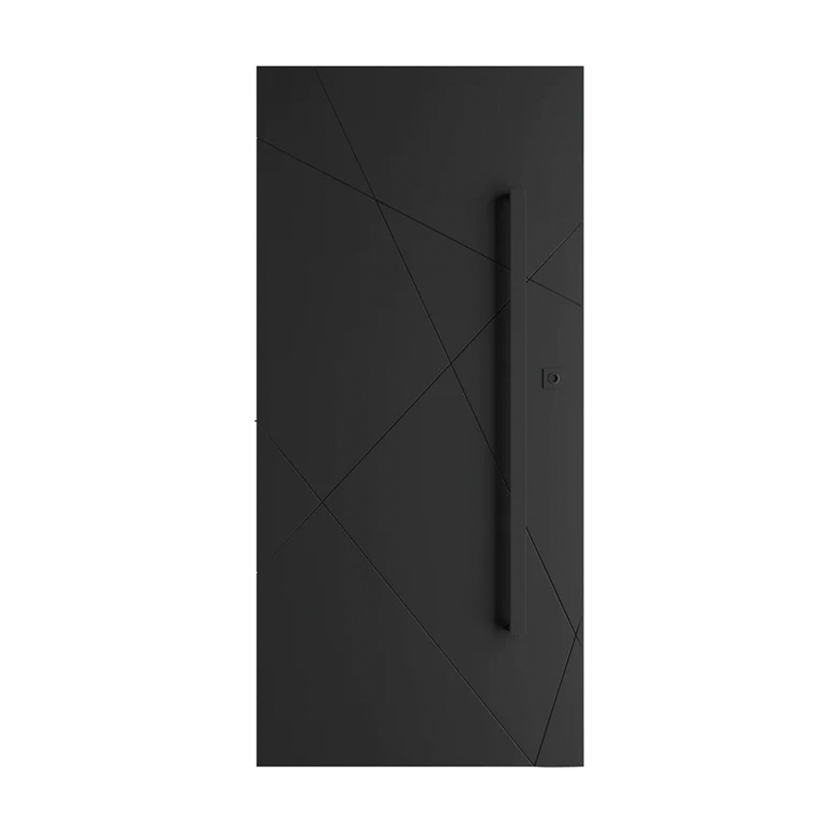 Iron Hinge Entry Doors - Galvanised gallery detail image