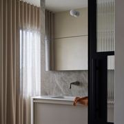 Arch Steel Frame Glass Hinge Doors - Galvanised FPS50 gallery detail image
