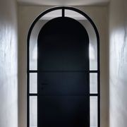Arch Steel Frame Glass Hinge Doors - Galvanised FPS50 gallery detail image