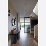 Arch Steel Frame Glass Hinge Doors - Galvanised FPS50 gallery detail image