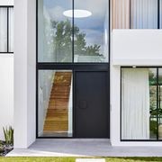 Iron Hinge Entry Doors - Galvanised FWA50 gallery detail image