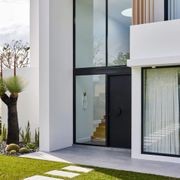 Iron Hinge Entry Doors - Galvanised gallery detail image