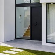 Iron Hinge Entry Doors - Galvanised FWA50 gallery detail image