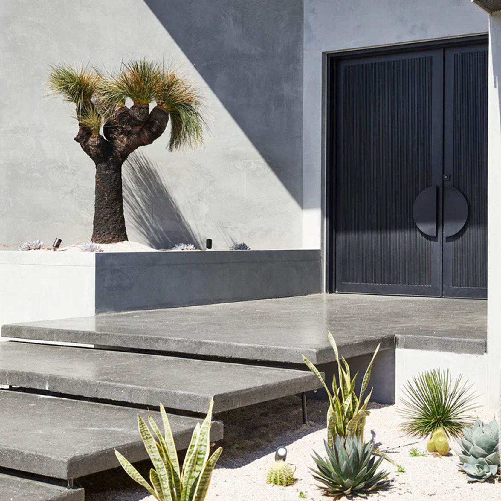 Iron Batten Hinge Entry Doors - Galvanised FWA50 gallery detail image