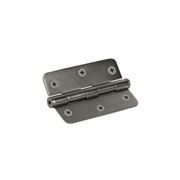 Hinge Steel R1/4 Electroplate & Lacquered Gunmetal Grey gallery detail image