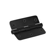 Hinge Steel R1/4 Electroplate & Lacquered Black gallery detail image
