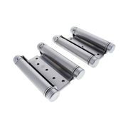 HFH Double Action Spring Door Hinge 150mm Satin Chrome 4150-154 gallery detail image