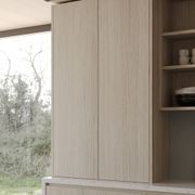 Salice Gravity Pocket Doors Installed Over Bench - Closed