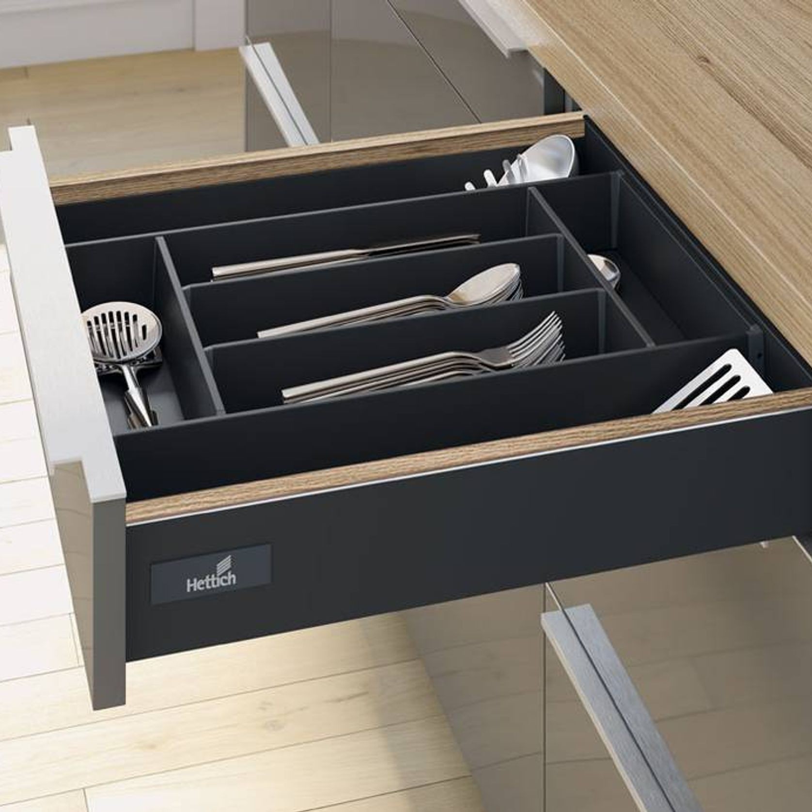 InnoTech Atira | Double-Walled Side & Rail Drawers gallery detail image