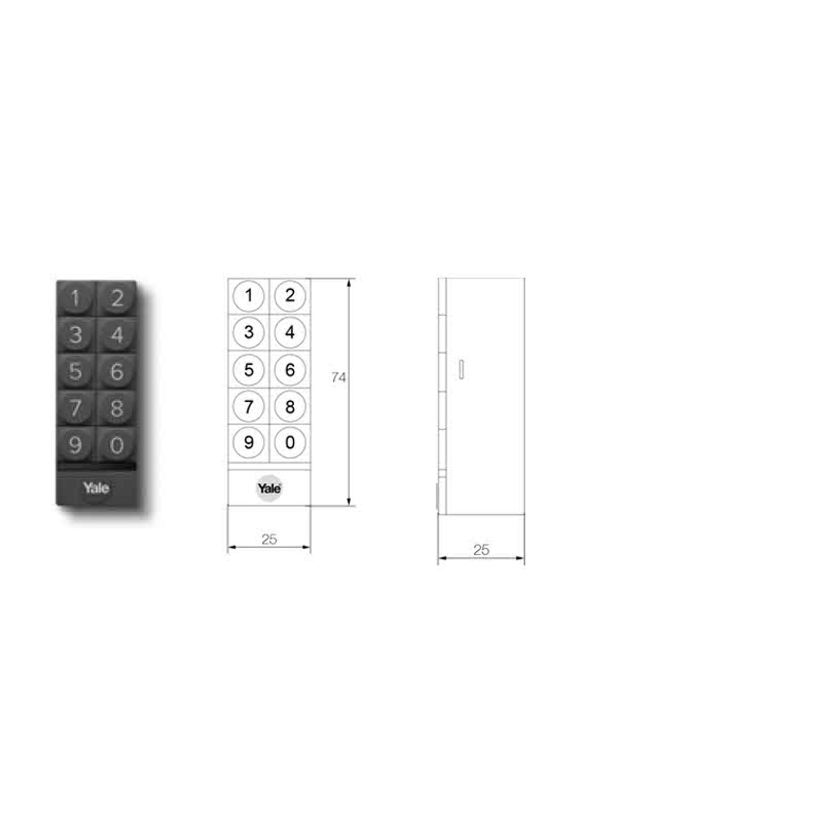 Yale Smart Keypad gallery detail image