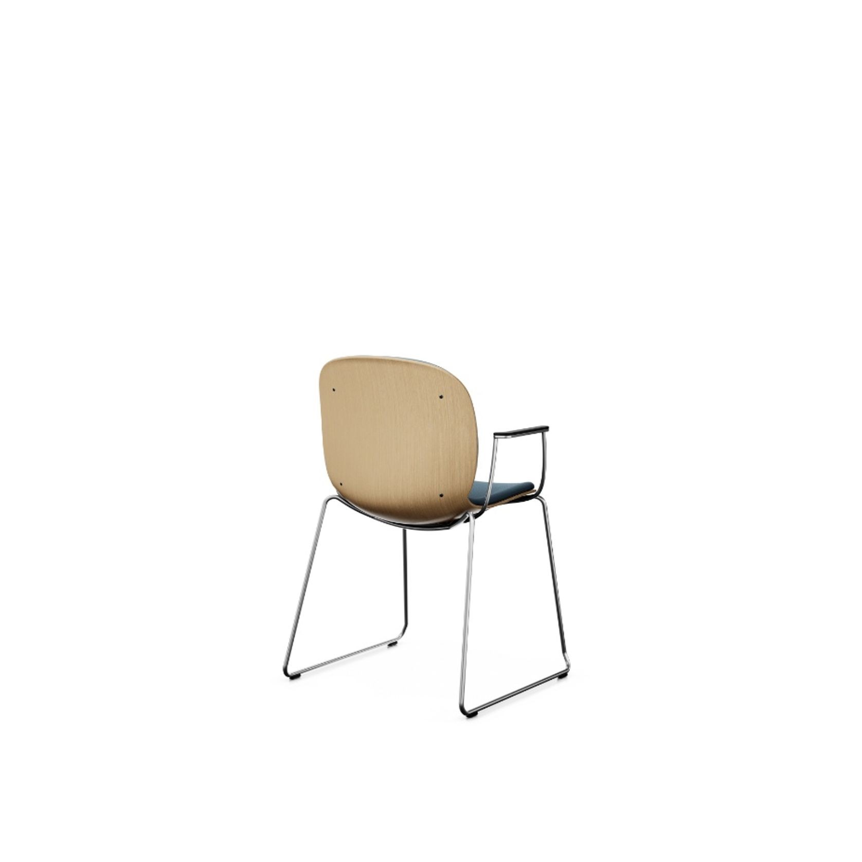 Profim Noor 6065SB Veneer Chair With Seat and Back Upholstery gallery detail image