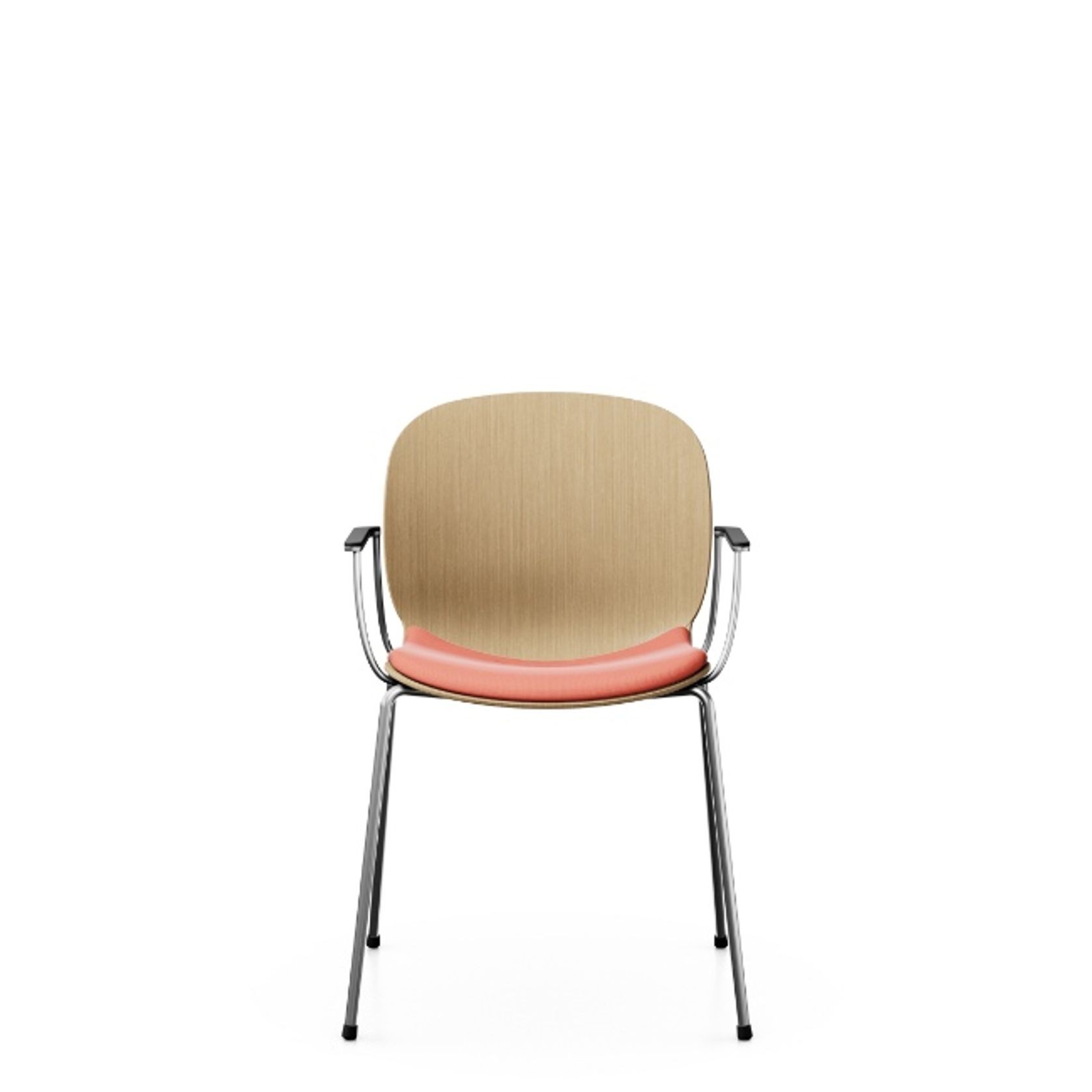 Profim Noor 6055S Veneer Chair With Seat Upholstery gallery detail image