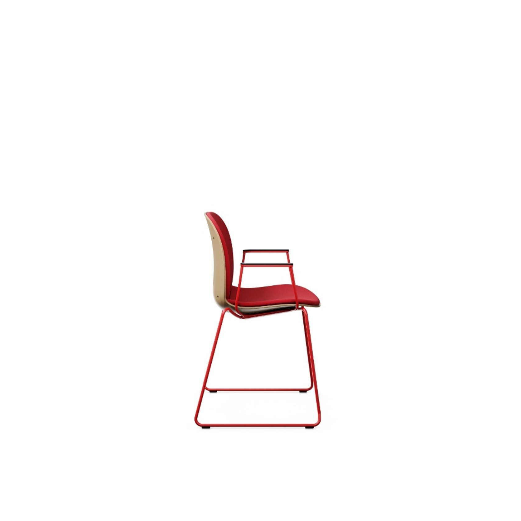 Profim Noor 6065SB Veneer Chair With Seat and Back Upholstery gallery detail image