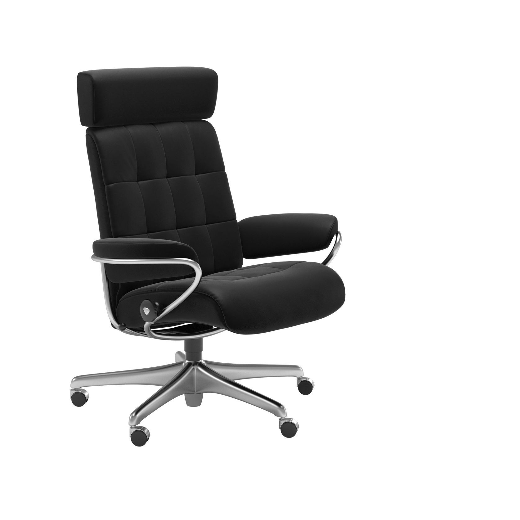 Stressless® London Home Office Adjustable headrest gallery detail image