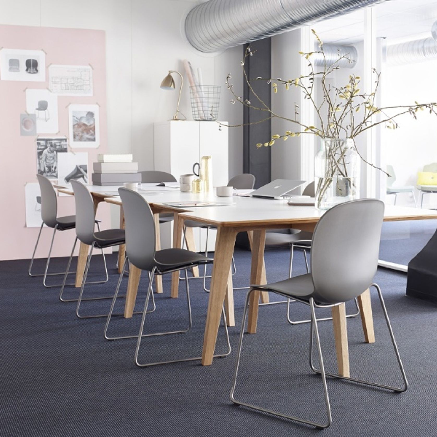 Profim Noor 6060S Chair With Seat Upholstery gallery detail image