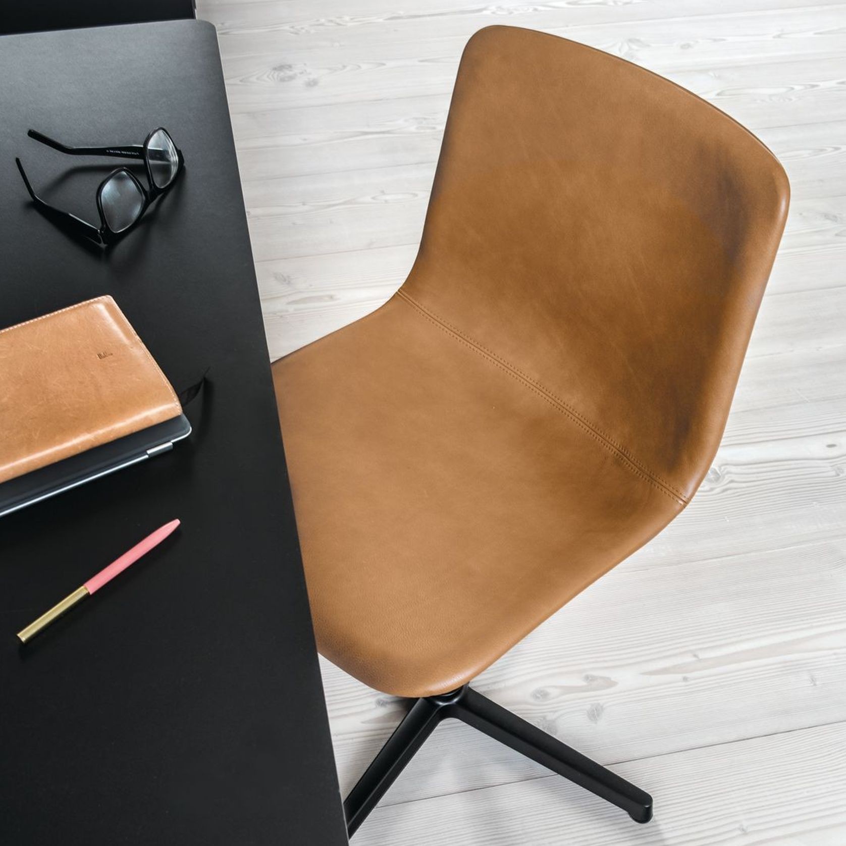 Pato Swivel Chair Upholstered by Fredericia gallery detail image