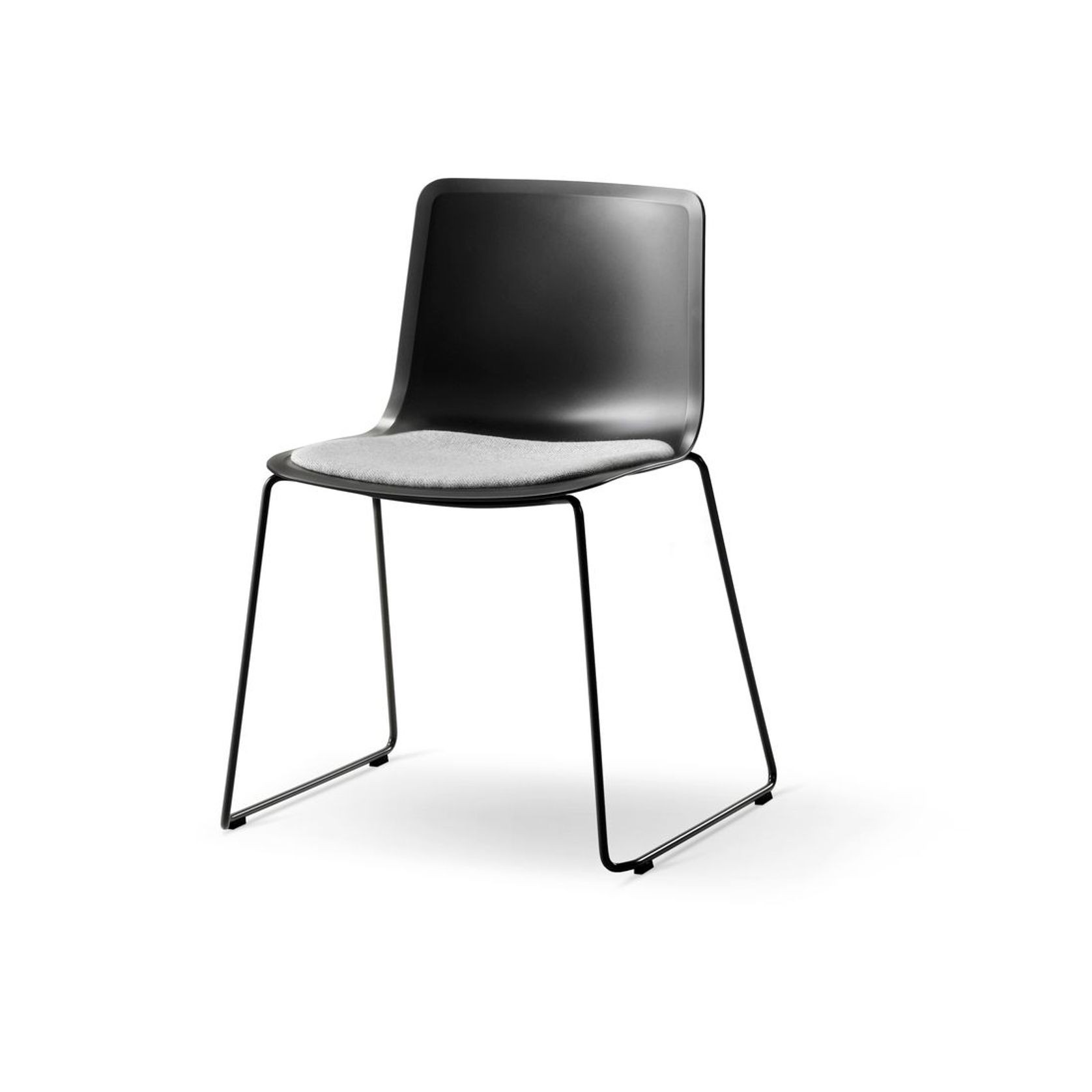 Pato Sled Chair Seat Upholstered by Fredericia gallery detail image