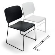 Lite Stackable Chair by Broberg & Ridderstråle gallery detail image