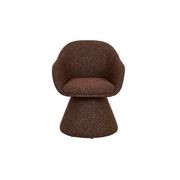 Paula Swivel Dining Armchair gallery detail image