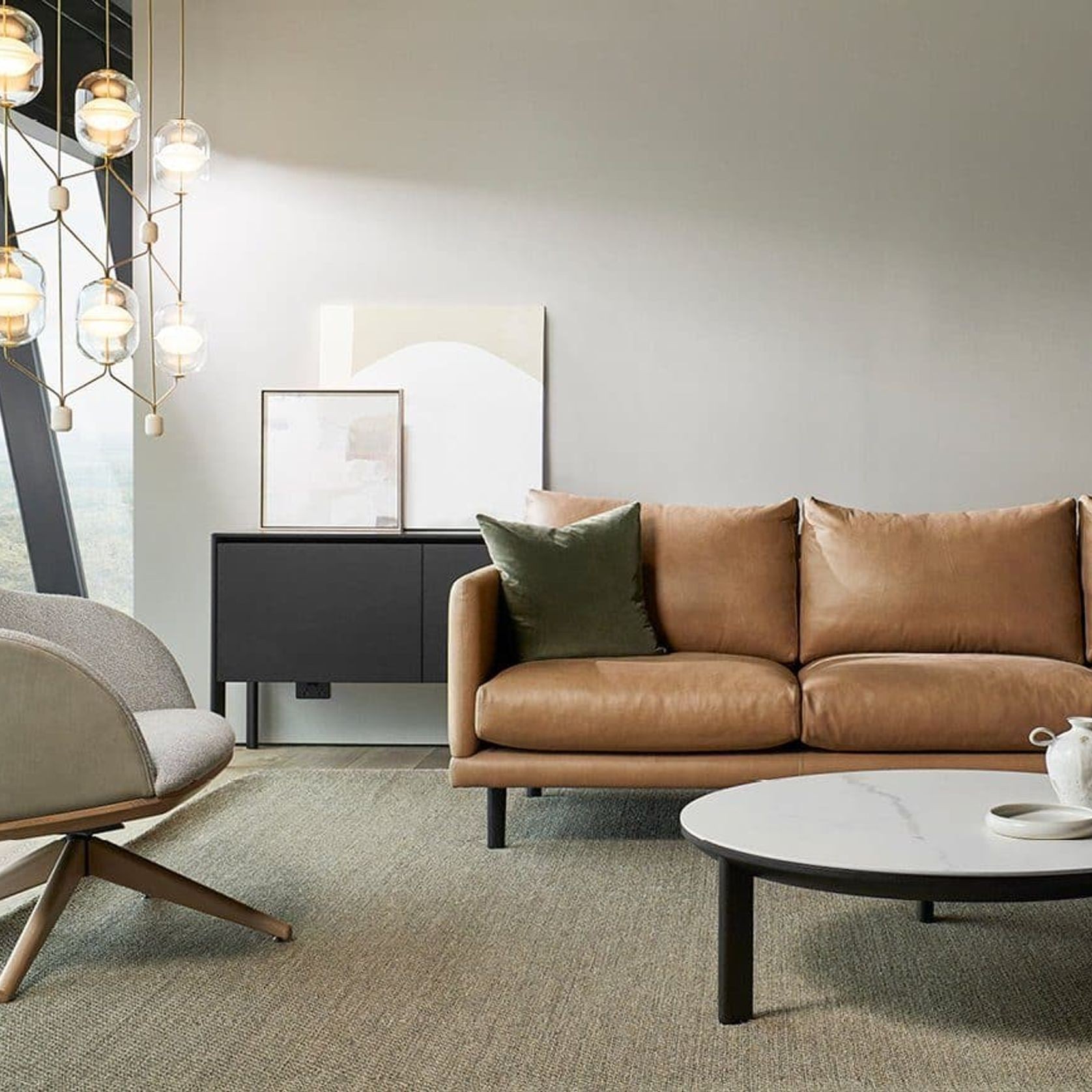 GlenAire | Low Back Swivel Chair gallery detail image