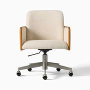 Show Wood Swivel Office Chair gallery detail image