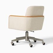 Show Wood Swivel Office Chair gallery detail image