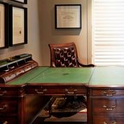 Georgian Partners Desk with Leather Top gallery detail image